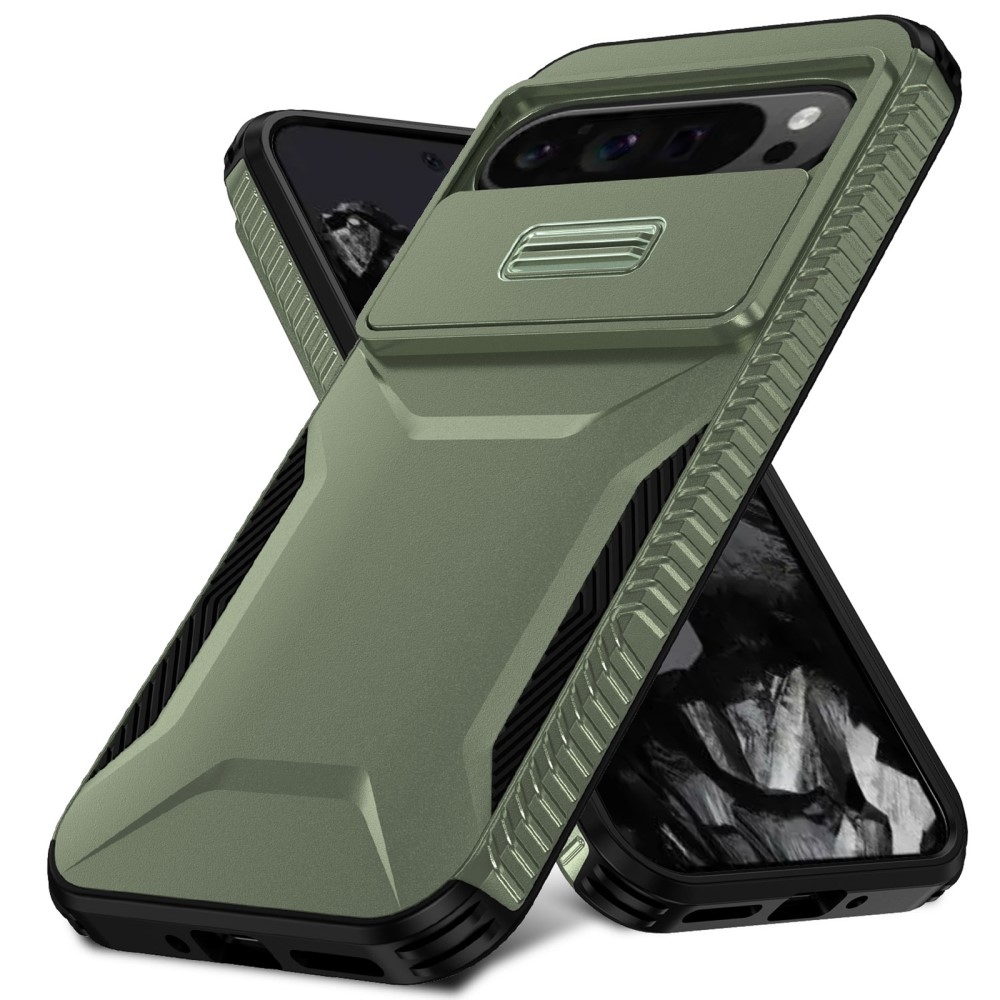 A Google Pixel 9 Pro XL fedél ellenálló borítása - zöld