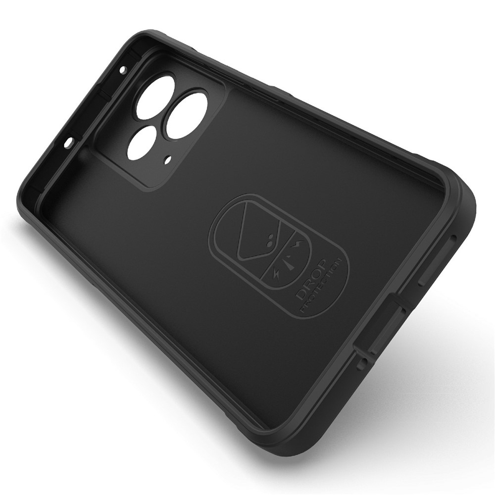 Rugg tartós zselés tok a Realme 14T 5G készülékhez - fekete