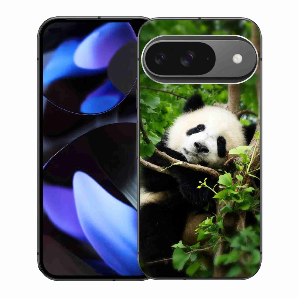 Zselés borítás mmCase a Google Pixel 9/9 Pro készülékhez - panda