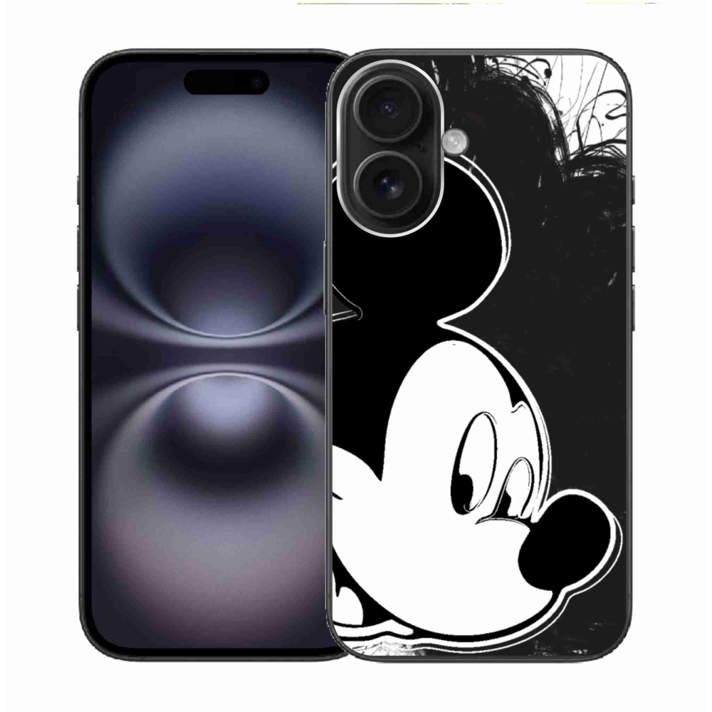 Zselés borítás mmCase iPhone 16 készülékhez - mickey egér 1