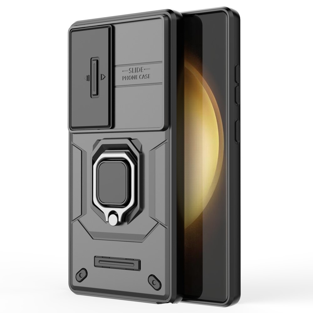 Lencseálló borítás Samsung Galaxy S25 Ultra készülékhez - fekete