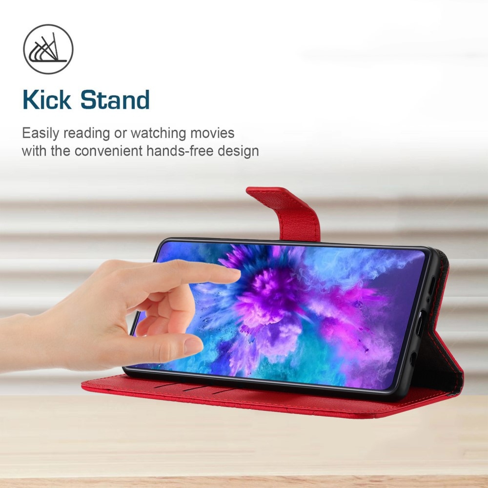 Folio könyv tok Xiaomi Redmi A5 (173.45x79.35x8.45mm) - piros