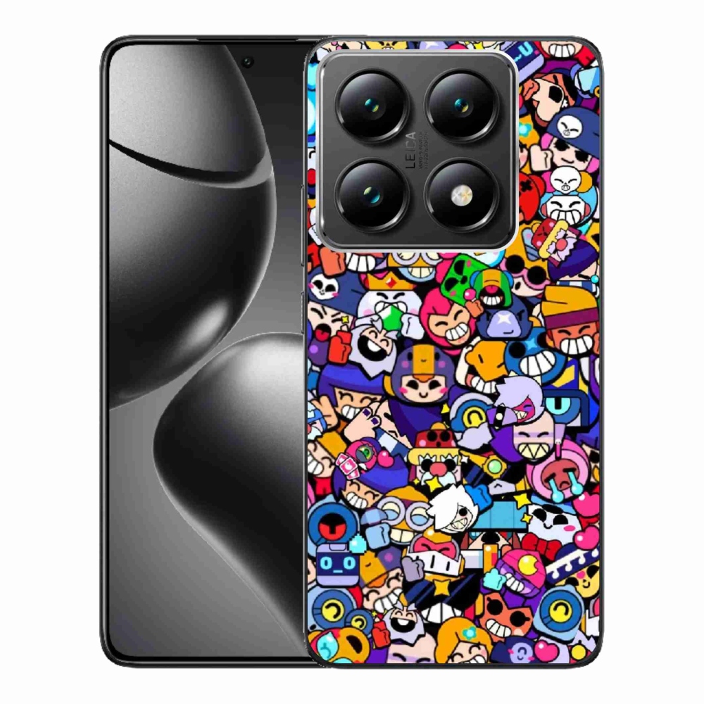 Gél borítás mmCase a Xiaomi 14T Pro számára - brawl stars 2