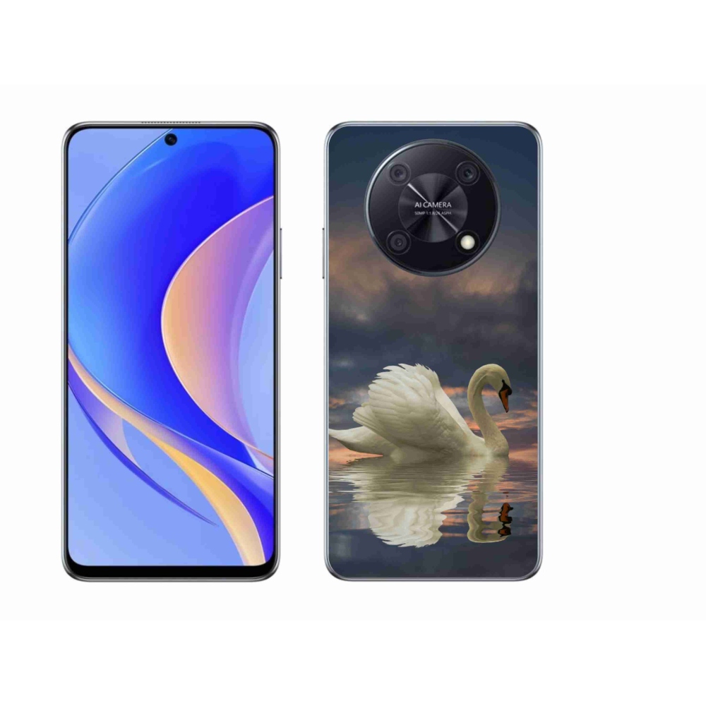 Gél borítás mmCase a Huawei Nova Y90 készülékhez - hattyú