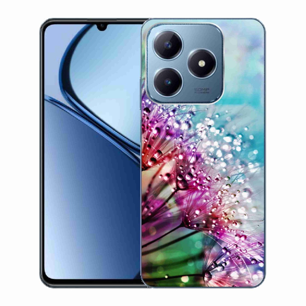 Gél borító mmCase a Realme C63 készülékhez - színes virágok