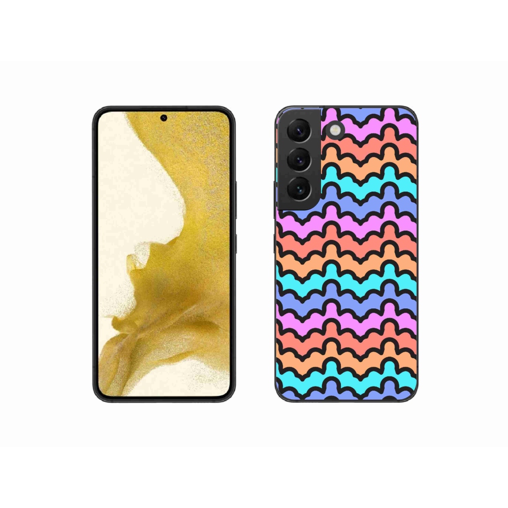 Zselés borítás mmCase Samsung Galaxy S22 5G - absztrakt motívum 30