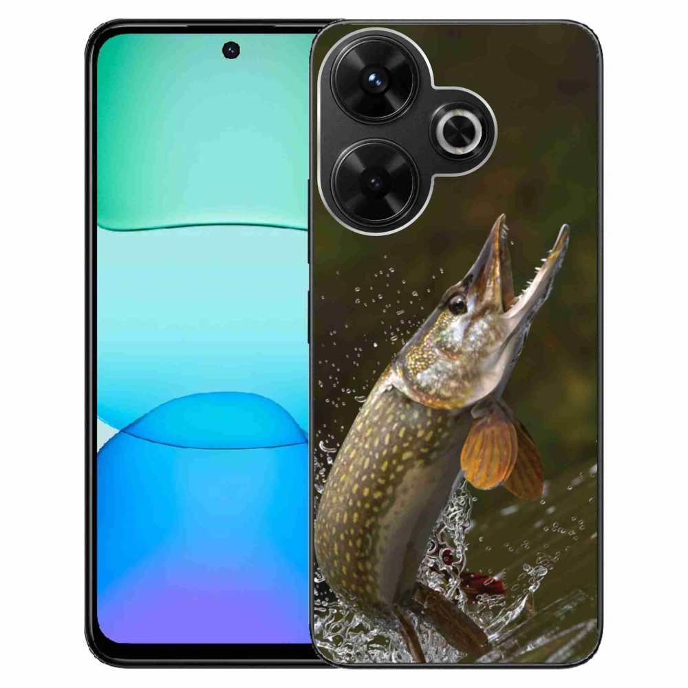 Gél tok mmCase a Xiaomi Redmi 13 4G/Poco M6 4G számára - csuka