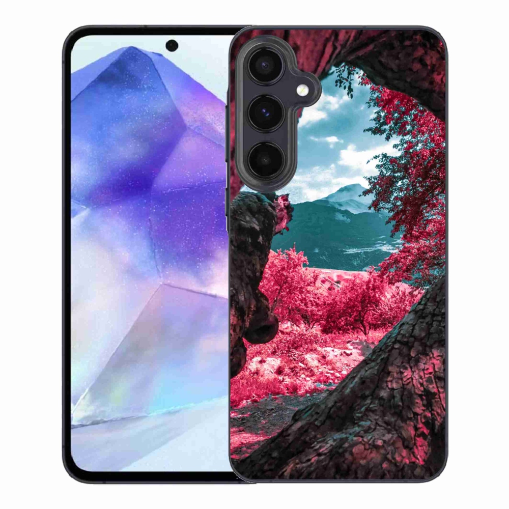 Gél borítás mmCase Samsung Galaxy A55 5G - hegyi kilátás