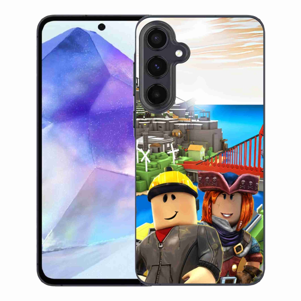 Zselés borítás mmCase Samsung Galaxy A55 5G - roblox 1
