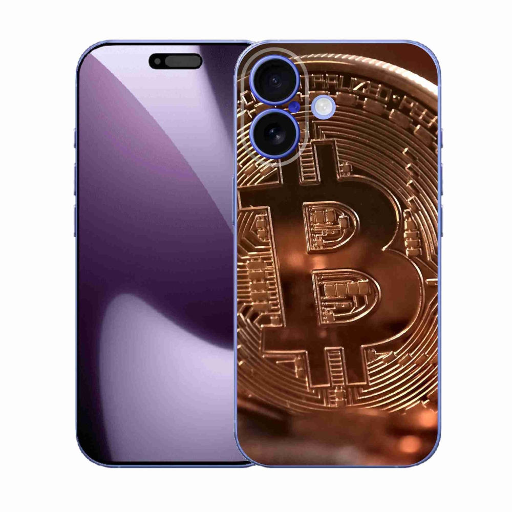 Gél borítás mmCase iPhone 17 készülékhez - bitcoin