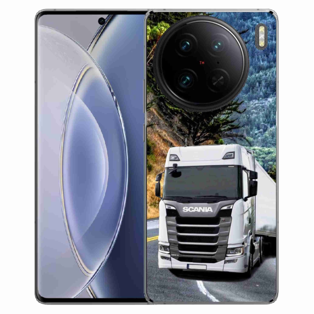 Gél borítás mmCase a Vivo X90 Pro készülékhez - teherautó 1