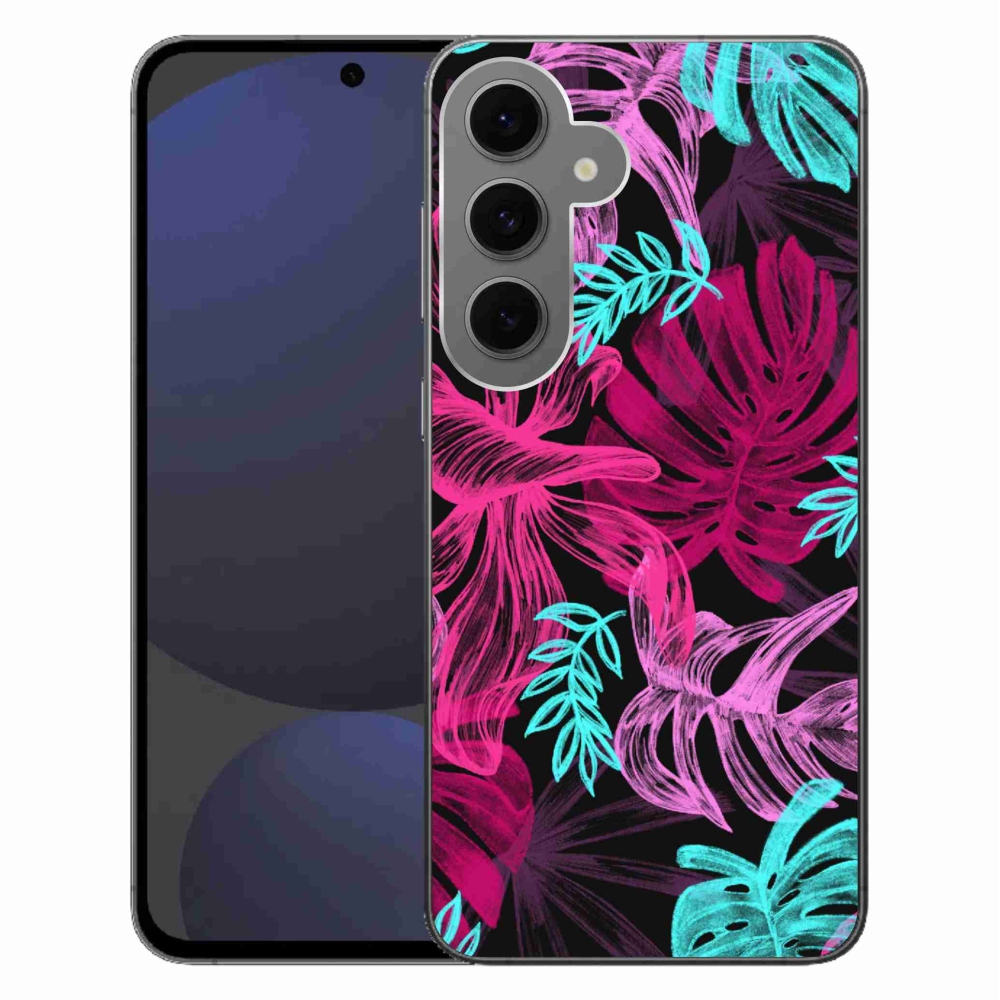 Zselés borítás mmCase Samsung Galaxy S24 FE - virágok 1