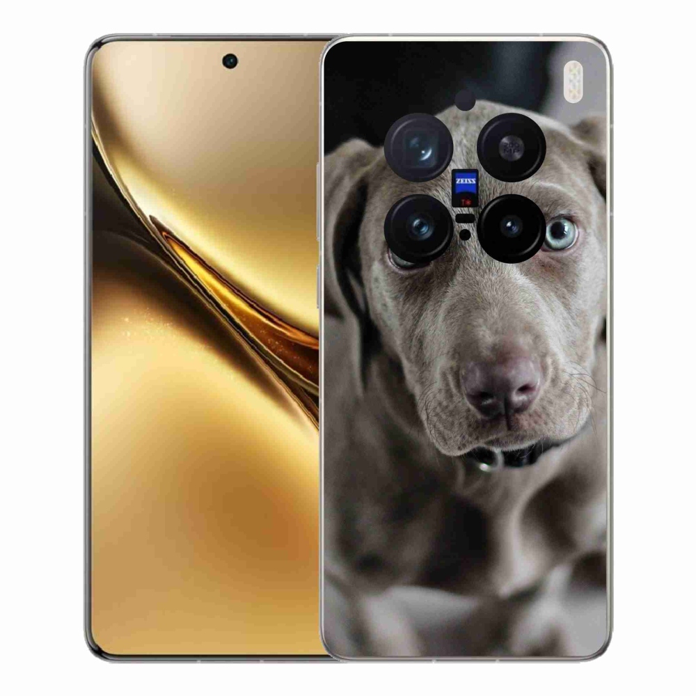 Zselés borítás mmCase a Vivo X200 Pro 5G készülékhez - Weimaraner
