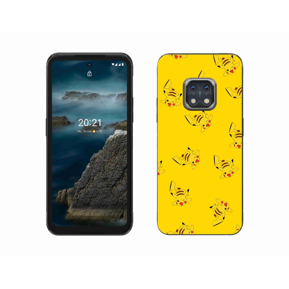 Zselés borítás mmCase a Nokia XR20 készülékhez - pikachu