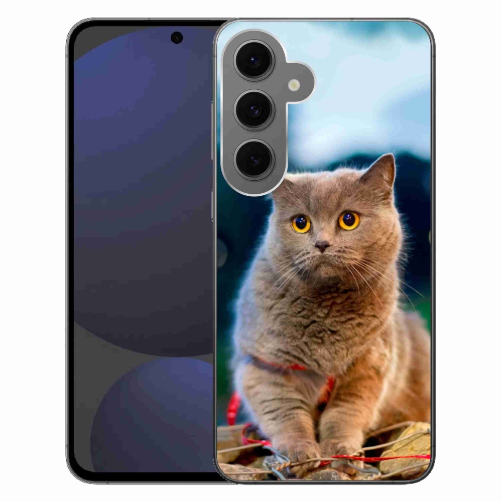 Gél védőhuzat mmCase Samsung Galaxy S24 FE - brit kék 2