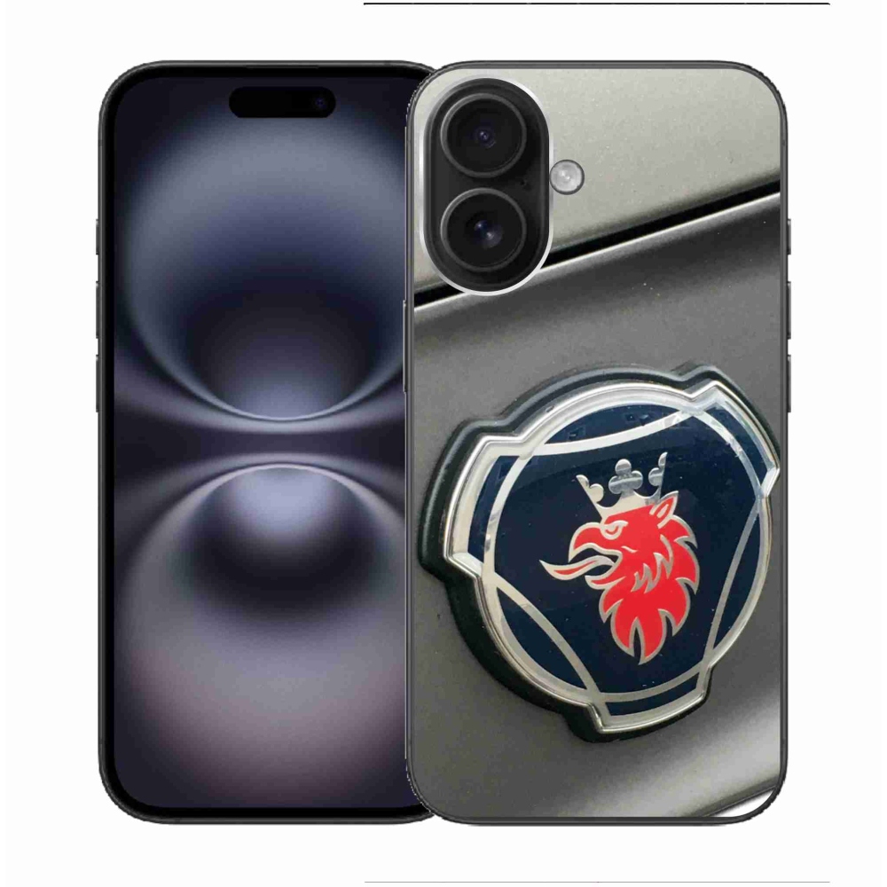 Zselés borítás mmCase iPhone 16 készülékhez - Emblem 2