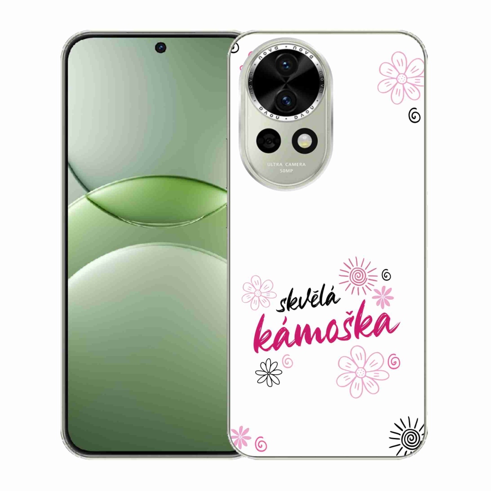 Gél borító mmCase a Huawei Nova 13 5G - nagyszerű haver fehér háttérrel