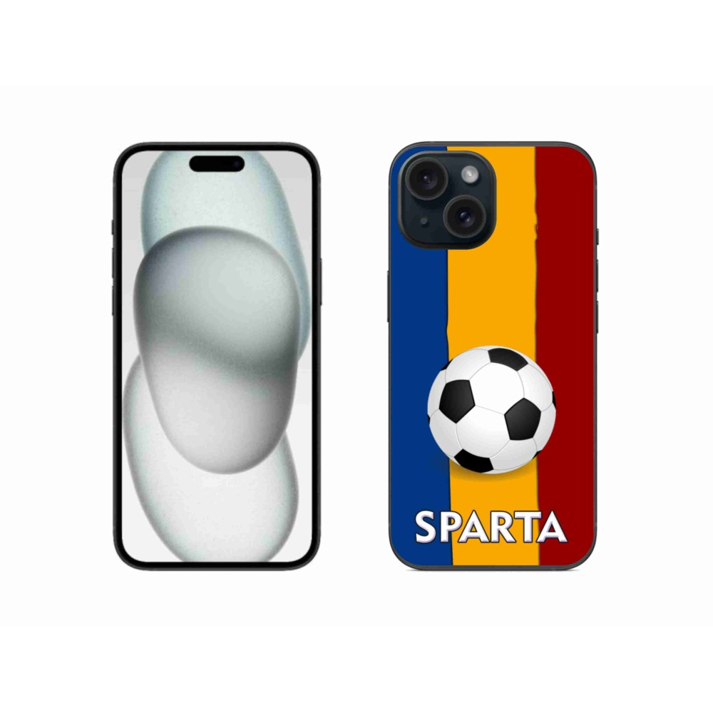 Zselés borítás mmCase iPhone 15 - futball 1