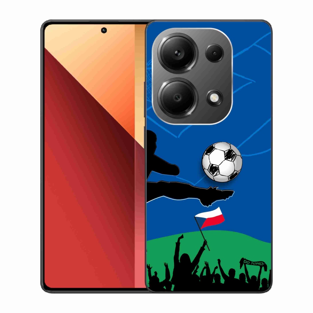 Gél borítás mmCase a Xiaomi Redmi Note 13 Pro 4G/Poco M6 Pro - futballszurkolók számára