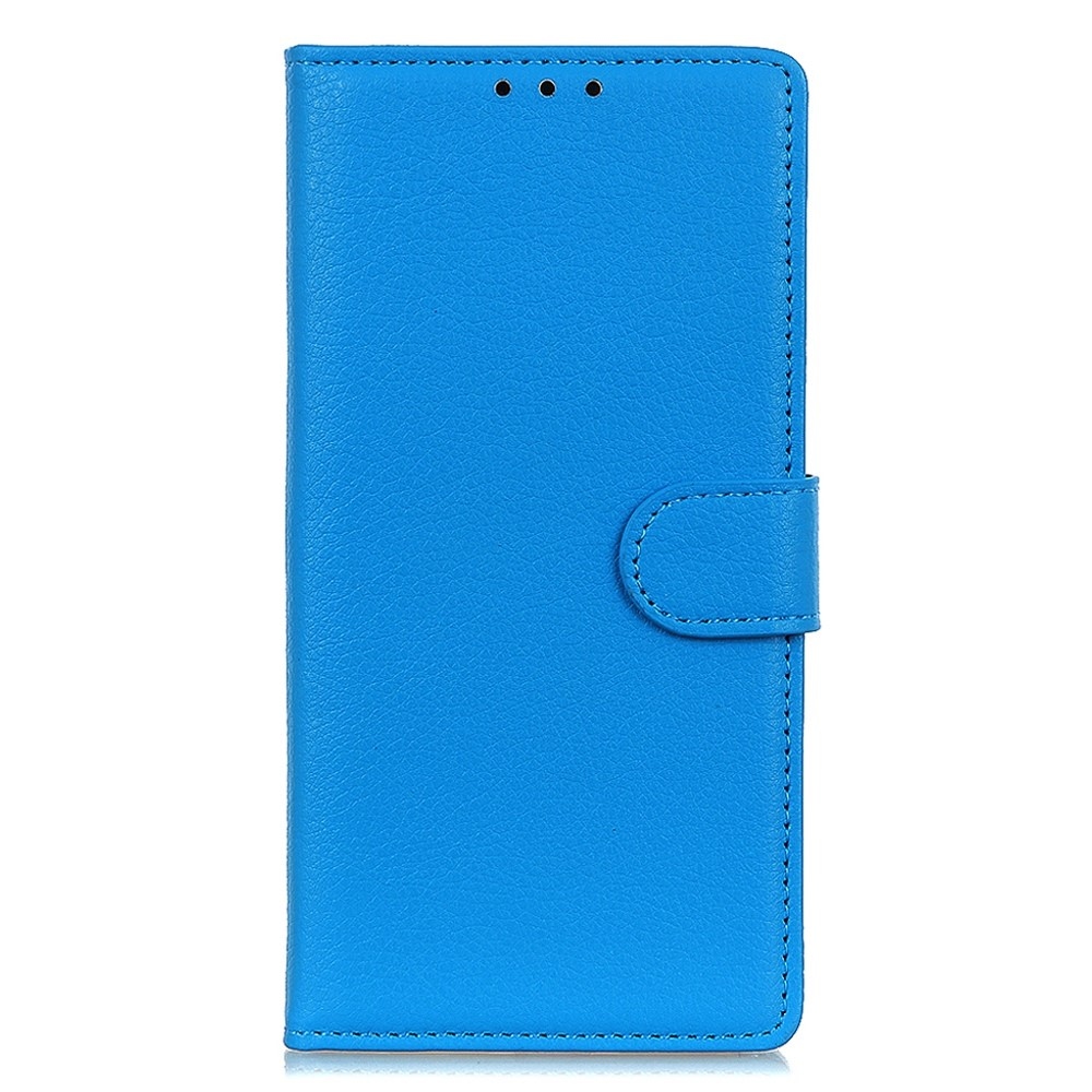Litchie könyv tok Xiaomi Redmi Note 13-hoz - kék