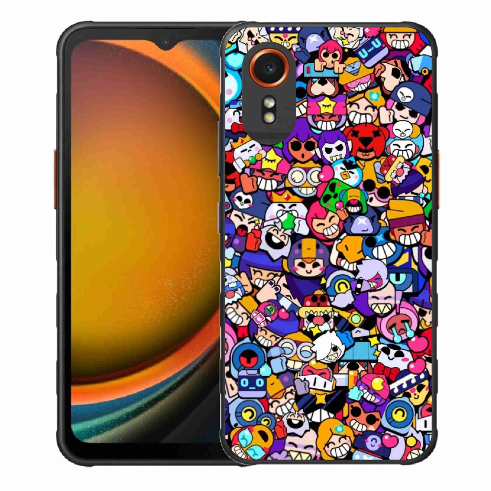 Gél borítás mmCase Samsung Galaxy Xcover 7 - brawl stars 2