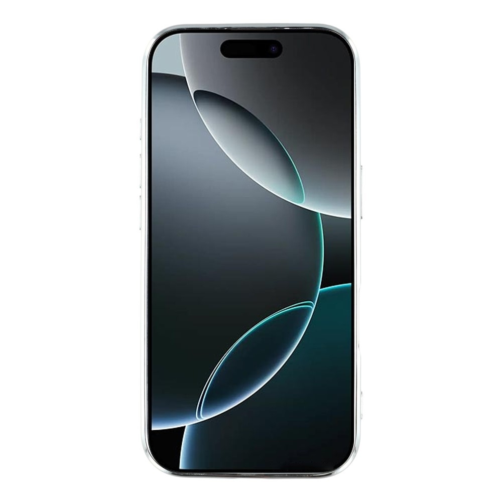 Veins gél tok védőüveggel az iPhone 18 Pro Max/17 Pro Max kamerájához – ezüst