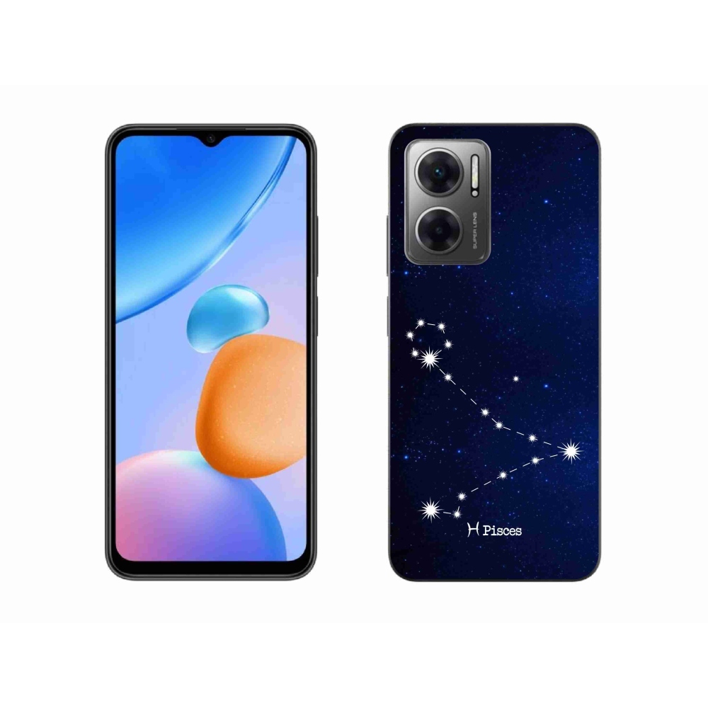 Gél borító mmCase a Xiaomi Redmi 10 5G számára - csillagkép Halak