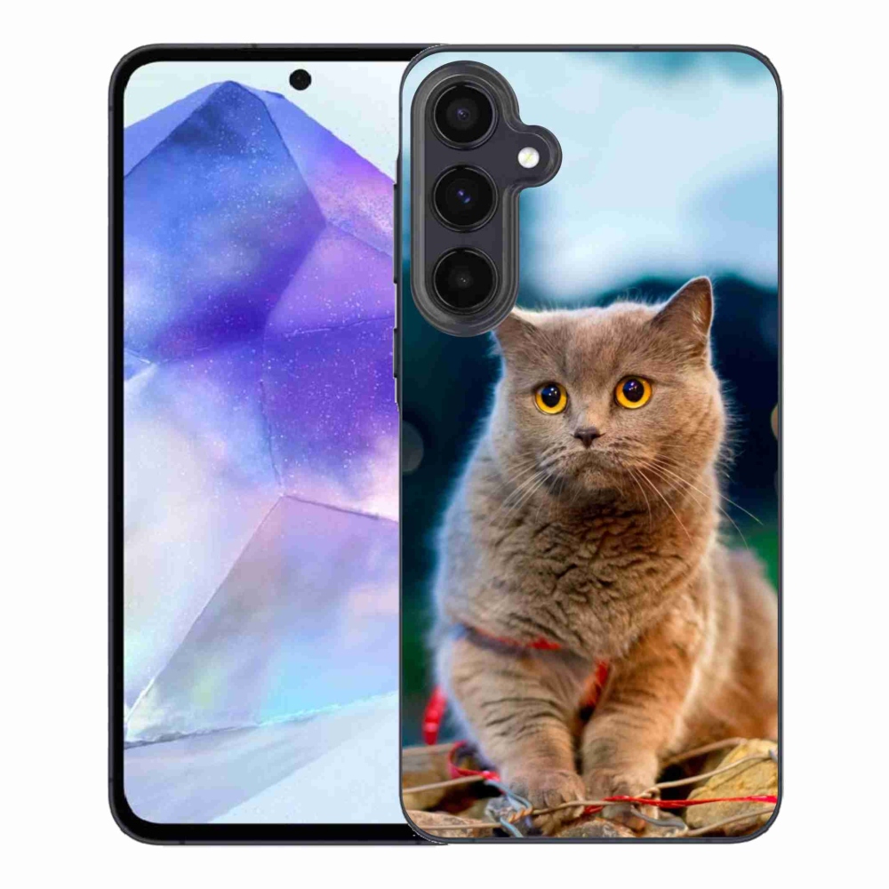 Gél védőhuzat mmCase Samsung Galaxy A55 5G - brit kék 2