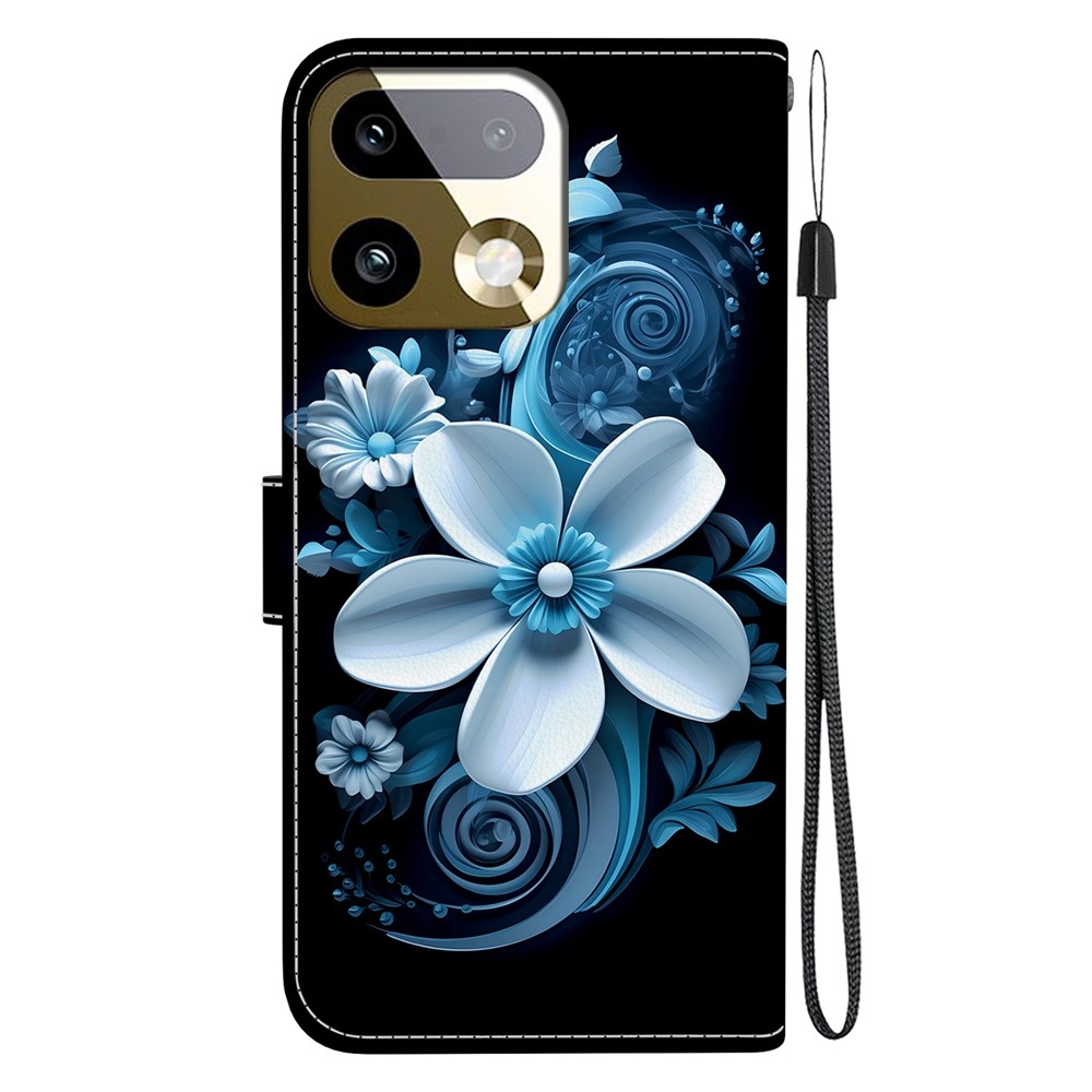 Sokoldalú könyvtáska a Realme 16 Pro+ 5G készülékhez - orchidea