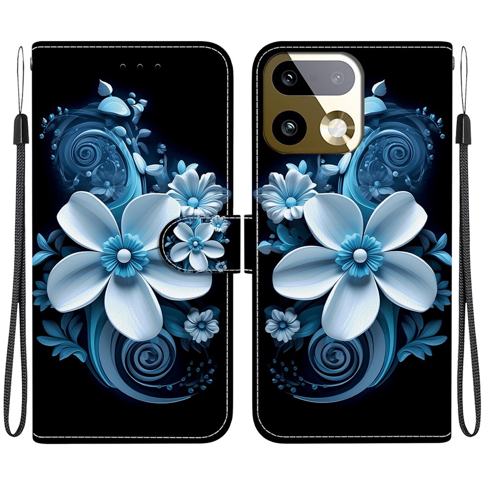 Sokoldalú könyvtáska a Realme 16 Pro+ 5G készülékhez - orchidea