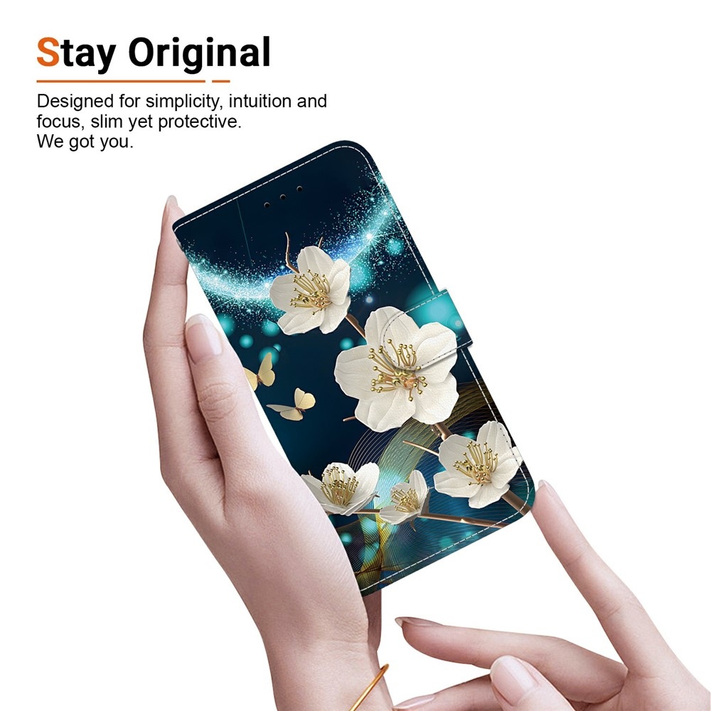 Sokoldalú könyvformájú tok a Samsung Galaxy S26 FE-hez – magnólia