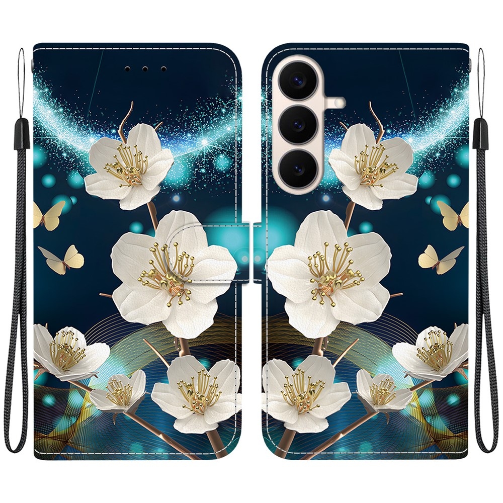 Sokoldalú könyvformájú tok a Samsung Galaxy S26 FE-hez – magnólia