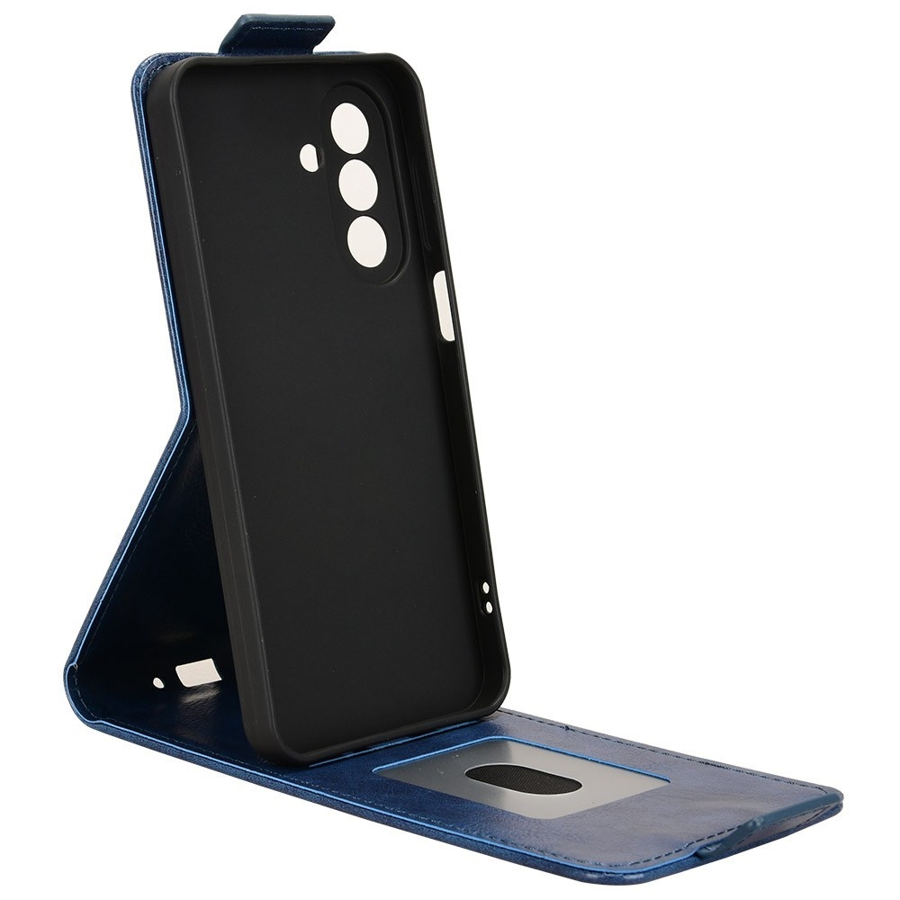 Vert flip tok Samsung Galaxy A27 készülékhez - kék