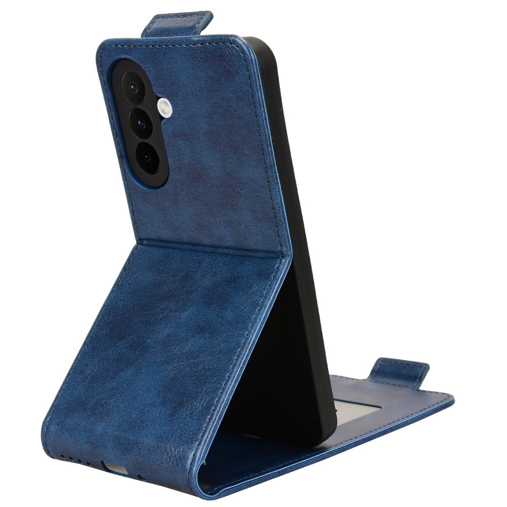 Vert flip tok Samsung Galaxy A27 készülékhez - kék