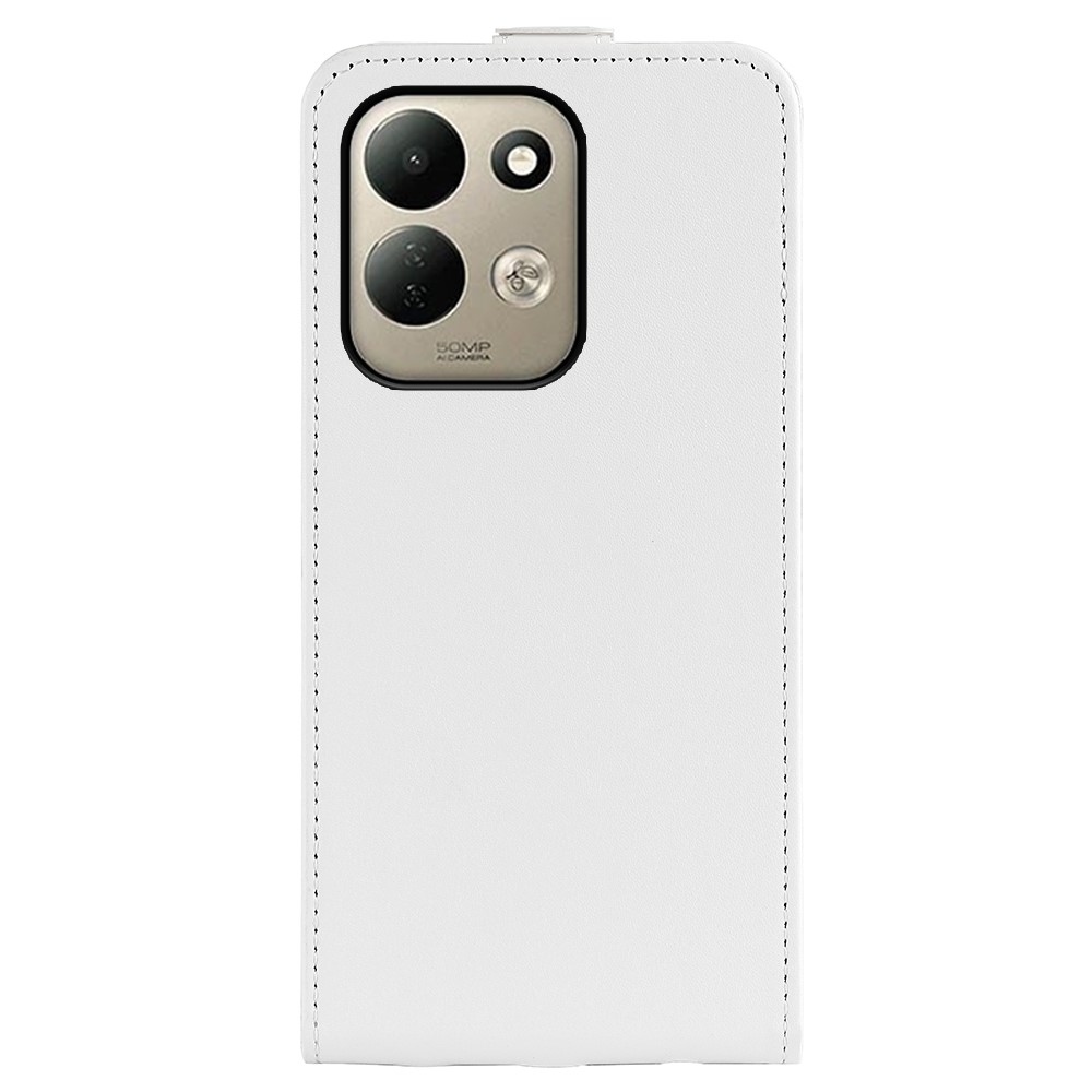 Vertical könyvformájú tok a Xiaomi Redmi 17 4G/5G-hez – fehér