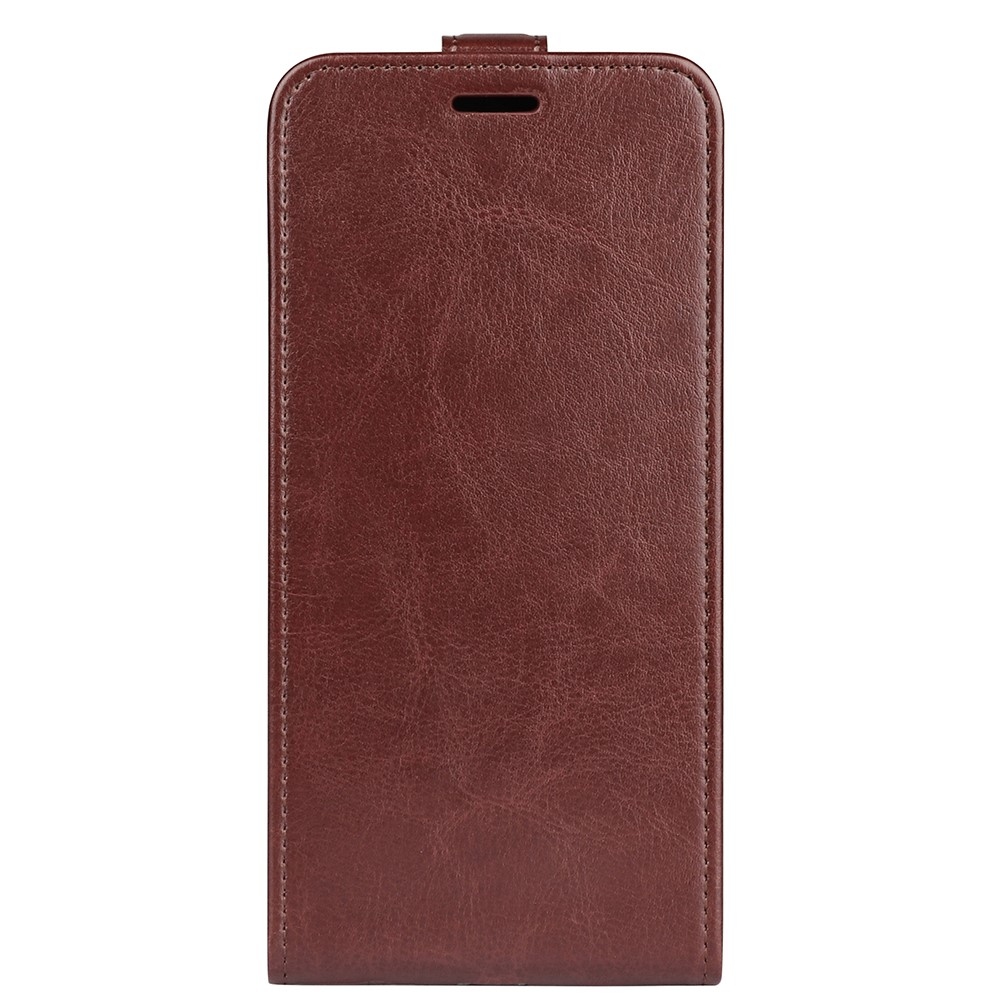 Vertical könyvtok a Xiaomi Redmi 17 4G/5G-hez – barna