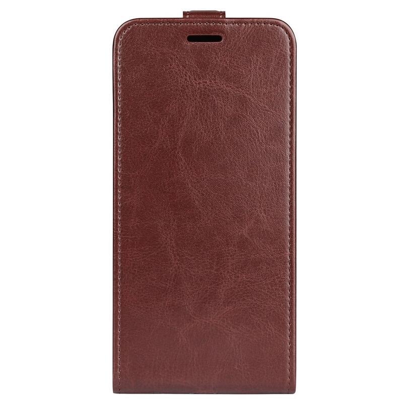 Függőleges PU bőr pénztárca tok Nokia G50 készülékhez - barna