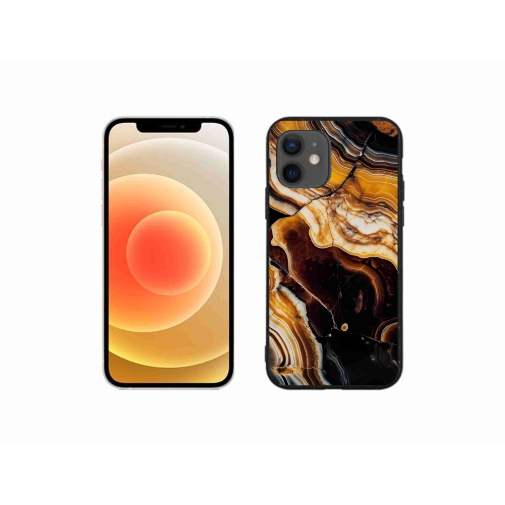 Gél borítás mmCase iPhone 12 mini készülékhez - absztrakt motívum 26