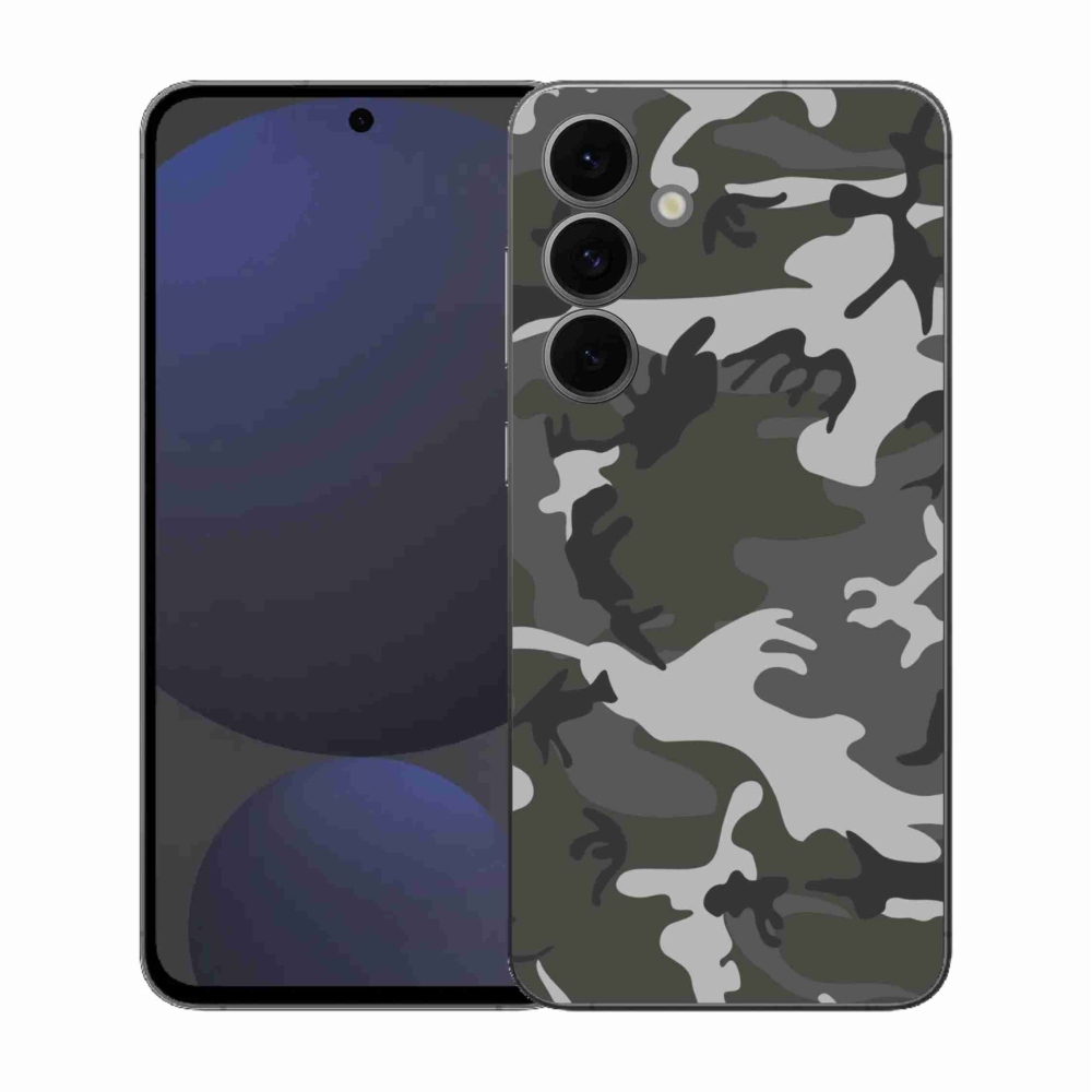 Zselés borítás mmCase Samsung Galaxy S25 FE készülékhez - terepszínű minta