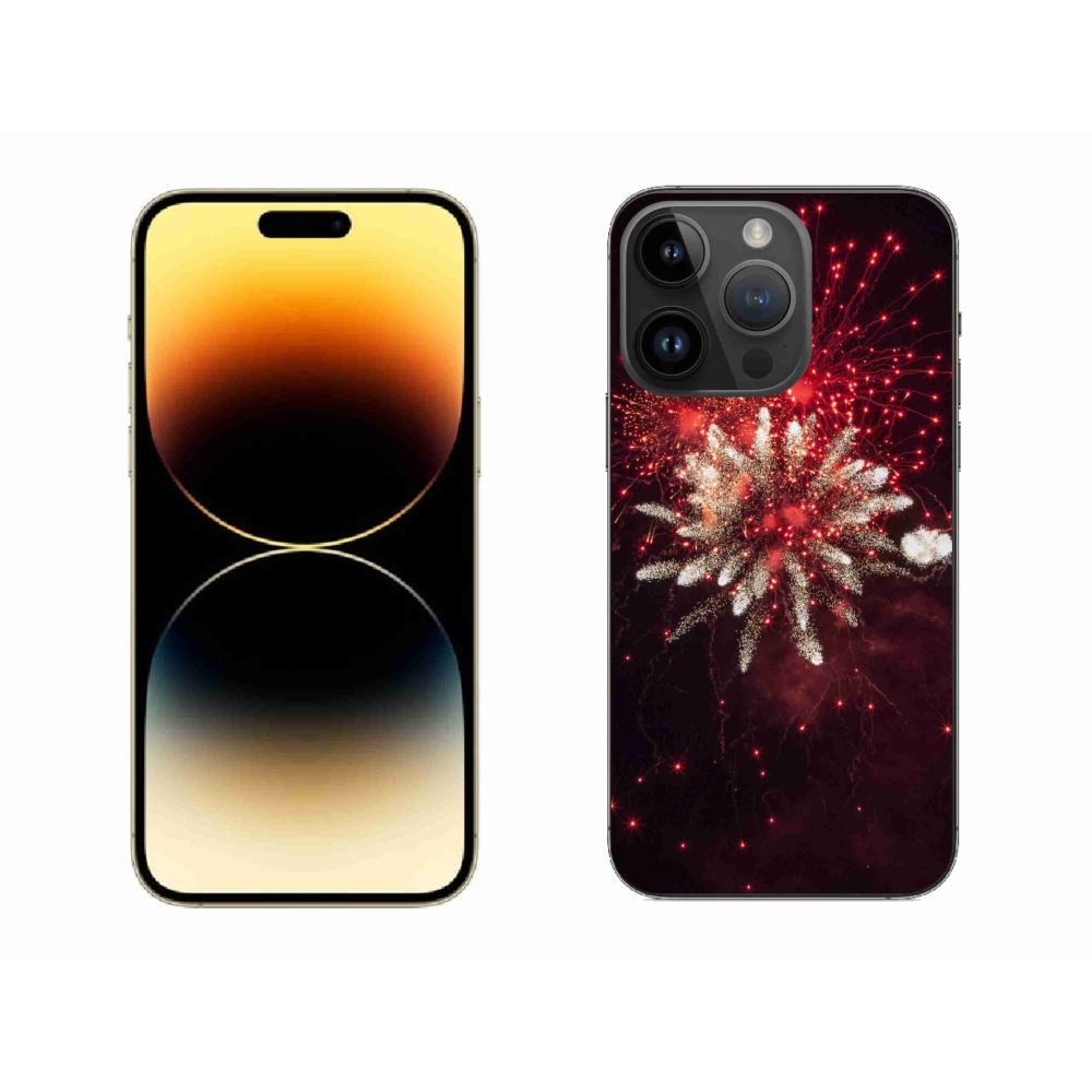 Zselés borítás mmCase iPhone 14 Pro Max készülékhez - tűzijáték