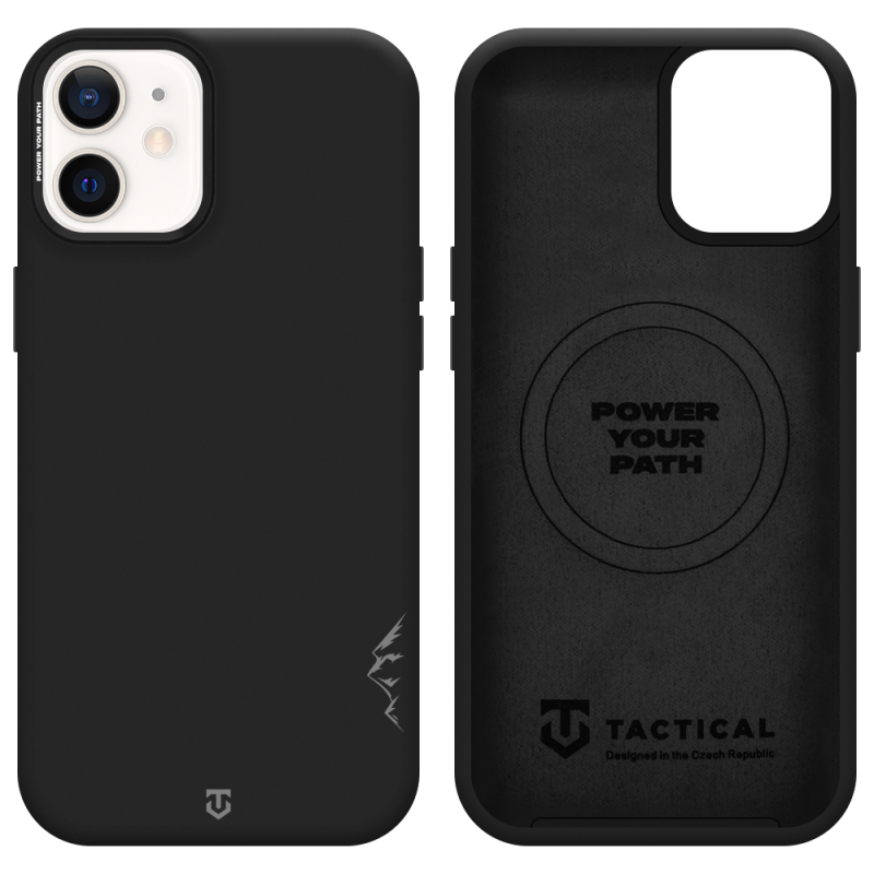 Tactical MagForce Velvet Smoothie 2.0 tok az Apple iPhone 12/12 Pro készülékhez, Asphalt színben