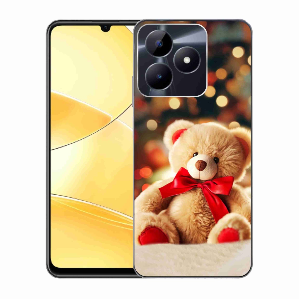 Zselés borítás mmCase a Realme C51/C53 készülékhez - mackó