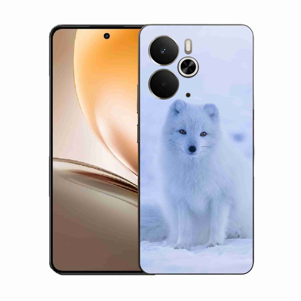 Zselés borítás mmCase a Realme 14 5G/14T 5G készülékhez - polár róka