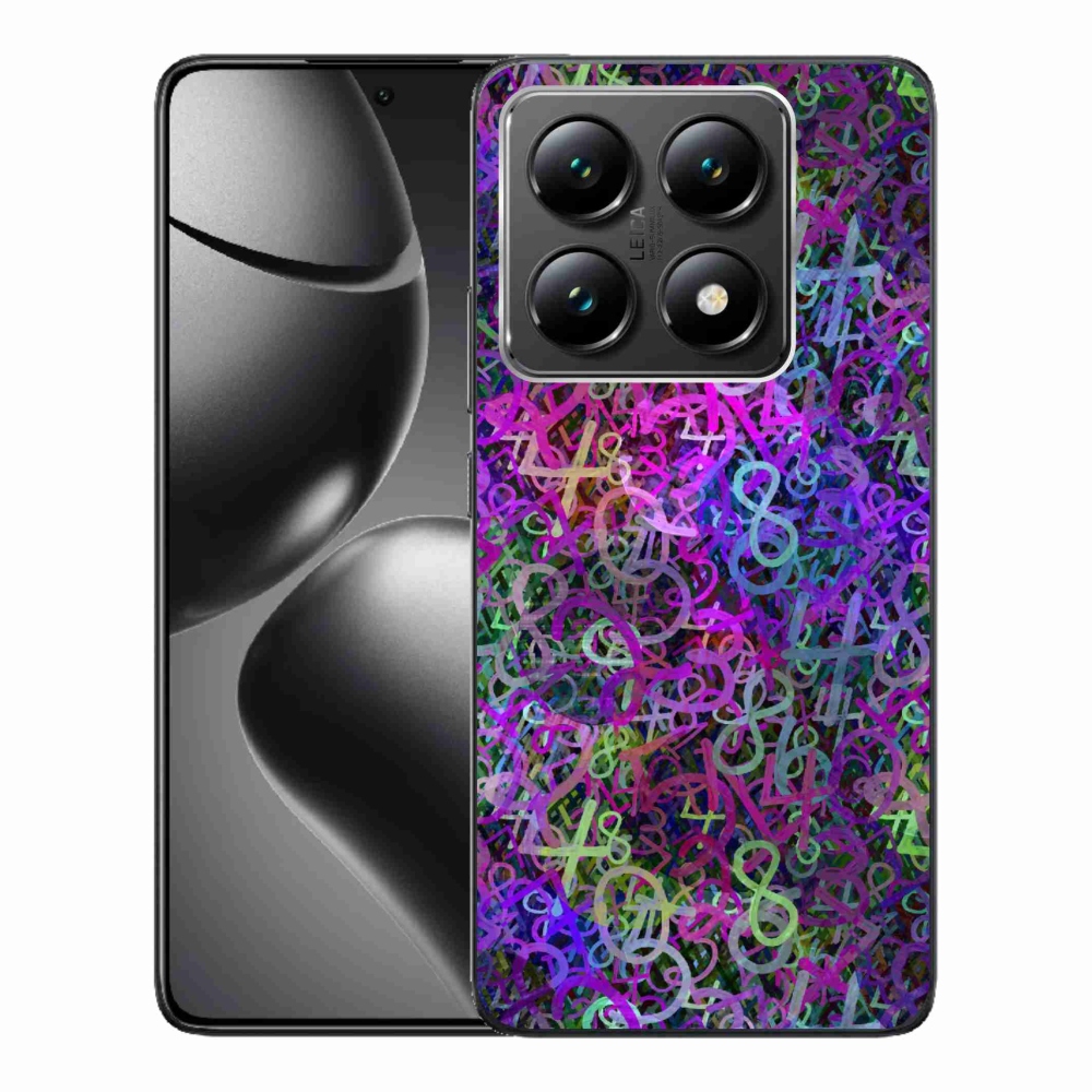 Gél borítás mmCase a Xiaomi 14T számára - absztrakt motívum 25