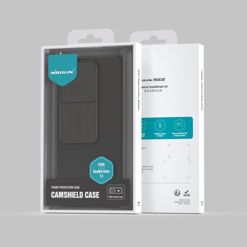 Nillkin CamShield hátlap Xiaomi Redmi Note 13 5G Fekete