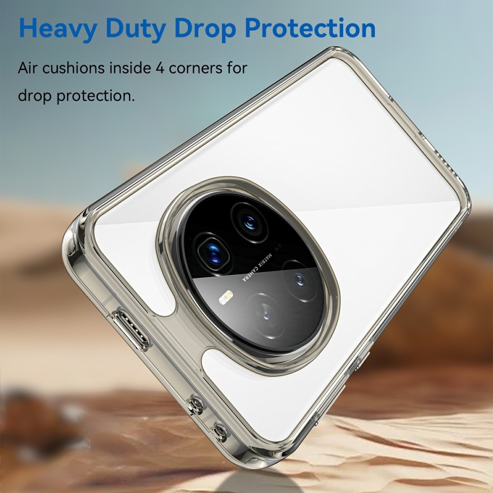 Gél tok kemény hátlappal a Honor Magic 7 Pro 5G készülékhez - szürke