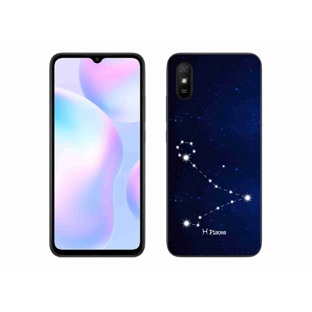 Gél borítás mmCase a Xiaomi Redmi 9A számára - csillagkép Halak