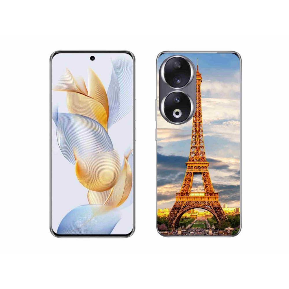 Gél borító mmCase a Honor 90 készülékhez - eiffel torony 3