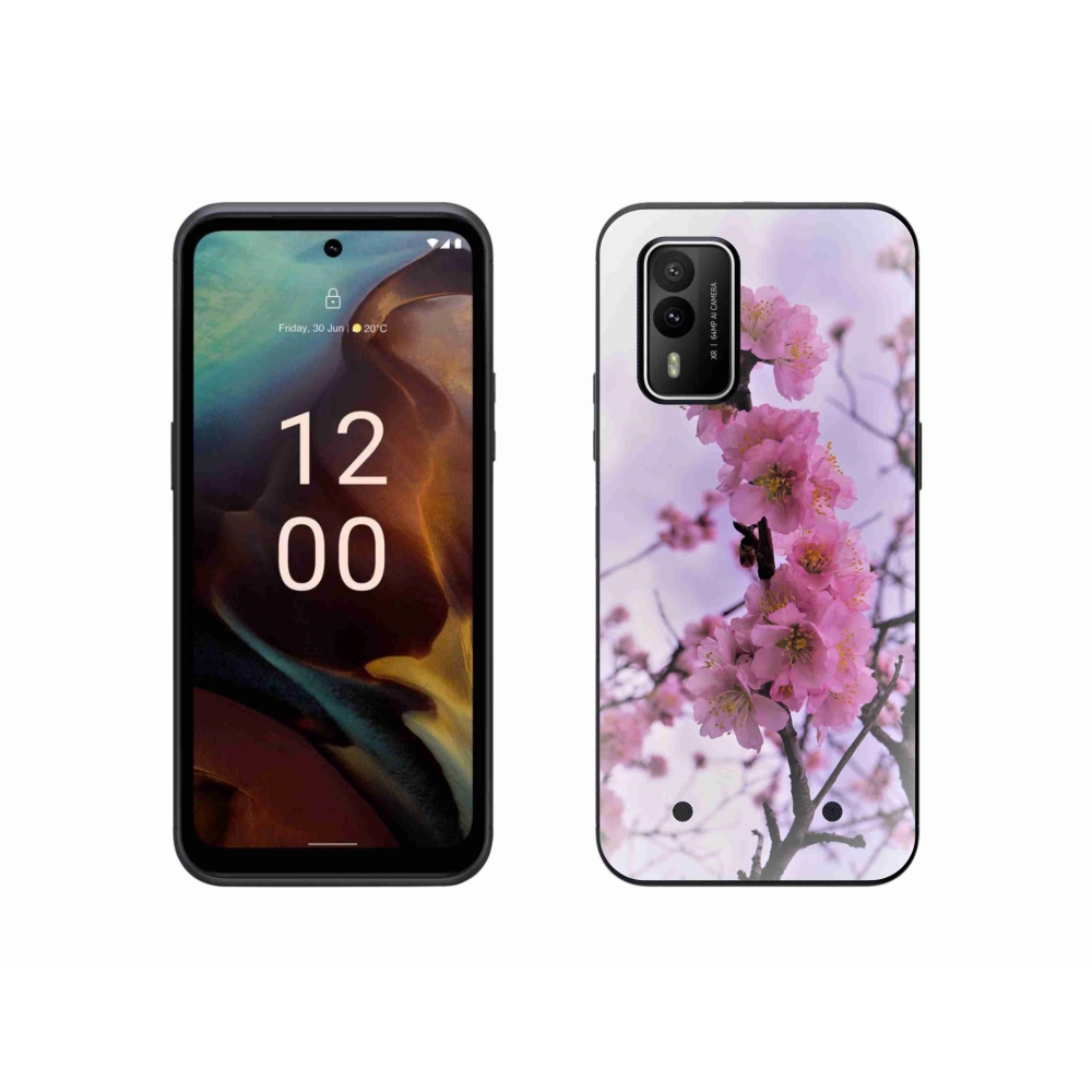 Zselés borítás mmCase a Nokia XR21 készülékhez - virágok 7