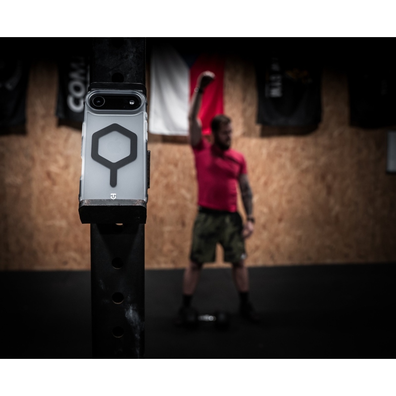 Tactical MagForce hatszögletű védőburkolat Apple iPhone 15 Pro Max készülékhez T-Fekete